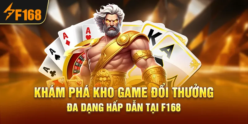 Khám phá kho game đổi thưởng đa dạng hấp dẫn tại F168